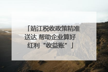 靖江税收政策精准送达 帮助企业算好红利“收益账”